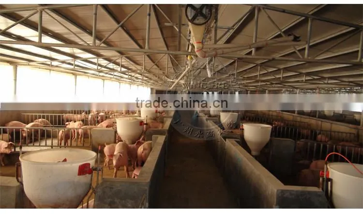 Pig Farm Automatic Feeding System Pig Poultry Feed delivery line
