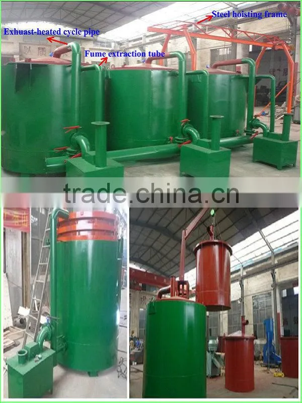 airflow new design Bamboo charcoal carbonization furnace