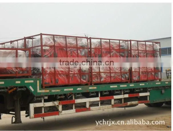tractor mounted machine of harvest
