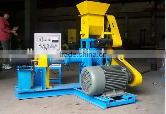 2012 Best seller wide output range automatically wet pet food extruder machine