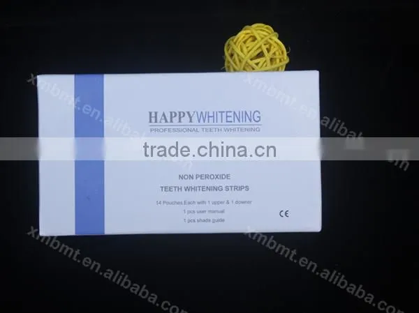 Non Peroxide Teeth Whitening Strips