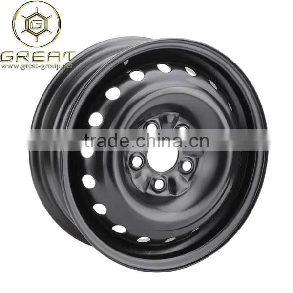 13x5.5J passenger steel rim automobile wheel