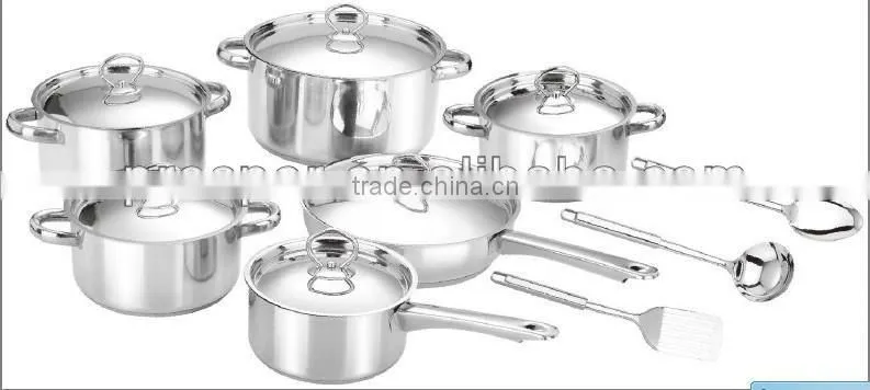 15pcs kitchen cookware sets