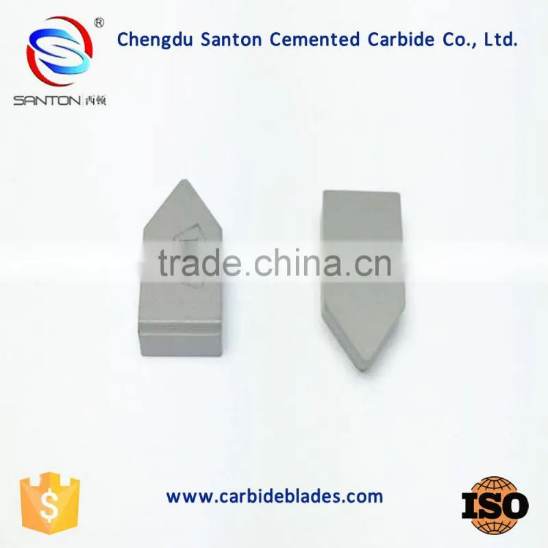 K10 K20 YG6X YG6 C1cemented carbide brazed tips for machining cast iron