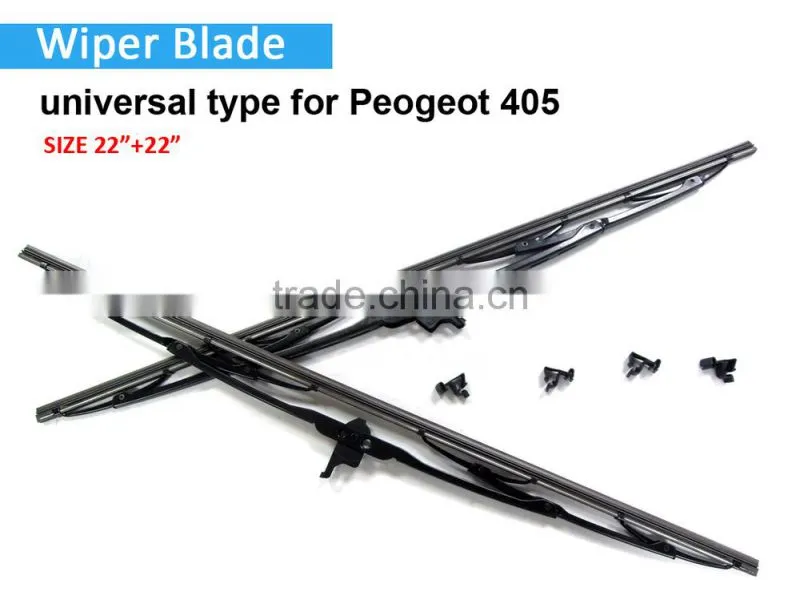 China factory wholesale car wiper blade for peugeot 405