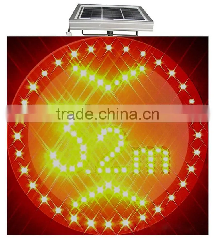 LED arrow board for construction