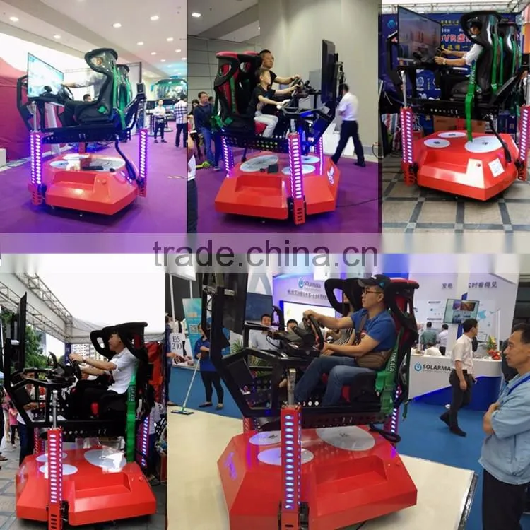 360 degree rotate, 9D VR free car racing games bike racing games machine