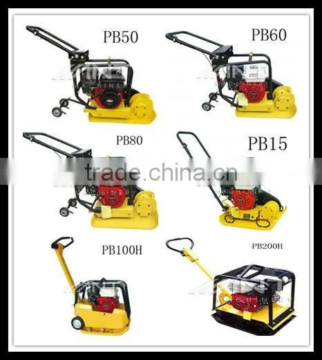 PB60 walk behind flat tamper with CE