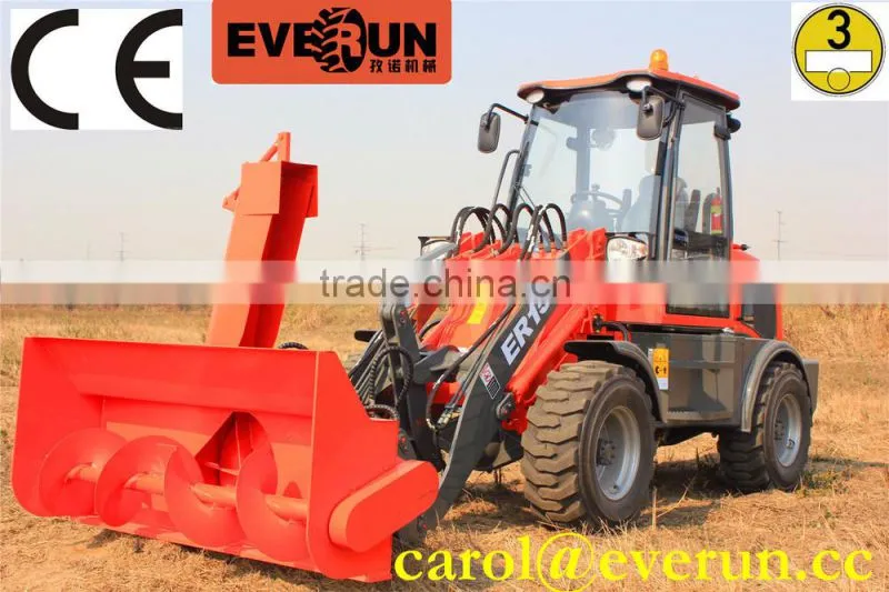 Everun ER15 neue Hydraulische Palletengabel Radlader CE/Euro 3/EPA geprueft for sale