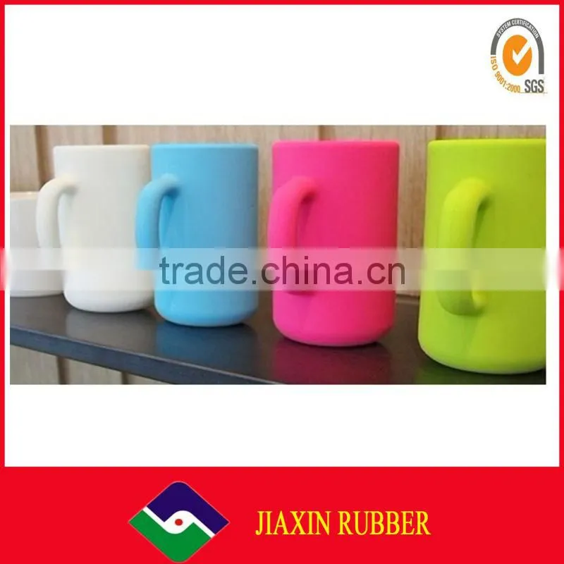 High quality heat resistant grill microwave silicone rubber tea cup