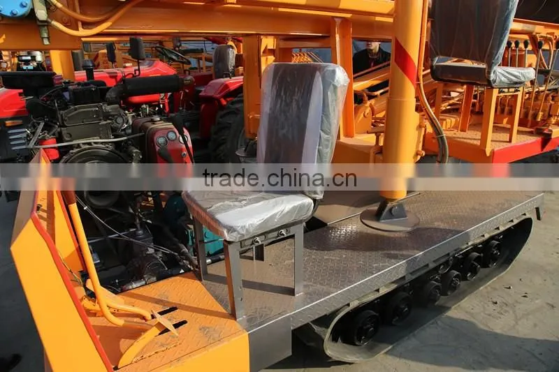 Crawler digging machine