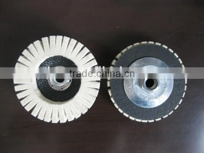 wool felt disc/felt polishing wheel