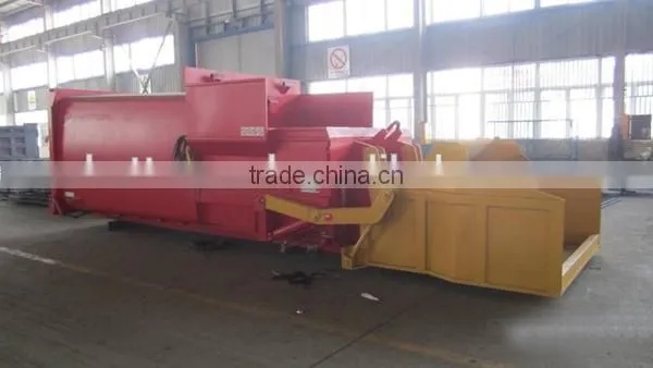 mobile garbage compressor for waste management