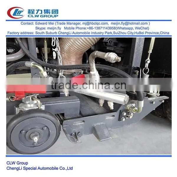Dongfeng 4*2 4*4 type 180hp~210Hp 15 ton road vacuum cleaner