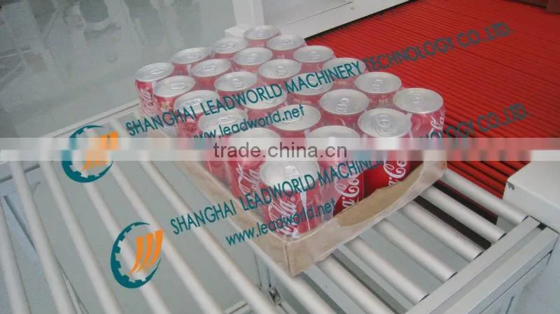 automatic botle wrapping packing and shrinking film wrapping machine and shrinking film wrapping machine