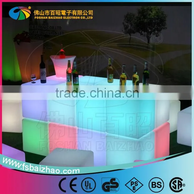 Remote Control Led Lighting Cube Led Cube Furniture chair