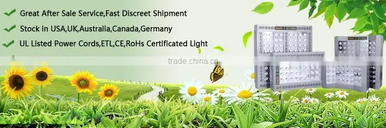 marshydro hydroponics grow light system LED grow light full spectrum 256*5W led the lamp