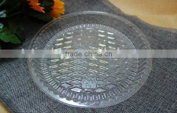 clear plastic lid for tinfoil bowl