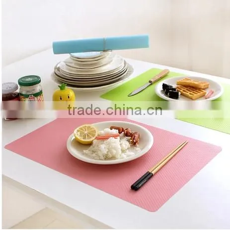 anti-bacteria EVA plastic placemats and coasters
