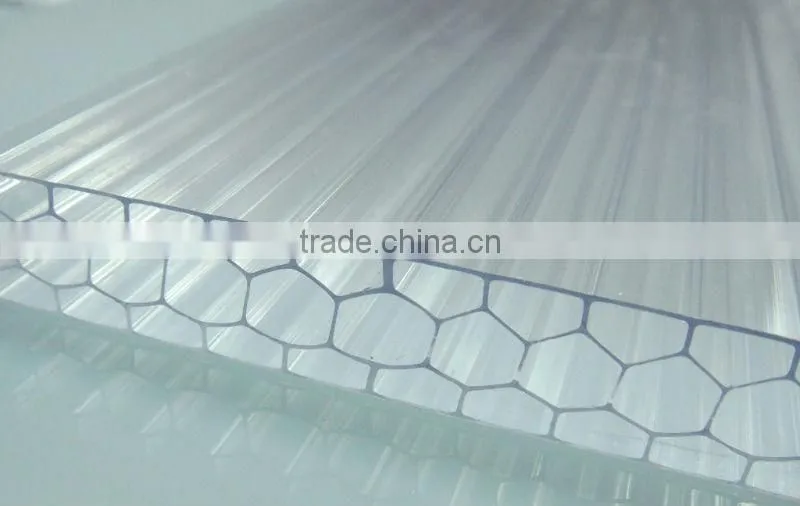 Polycarbonate Hollow Sheet,PC Opal Panel, Roof Material,Polycarbonate Flat Hollow Sheet