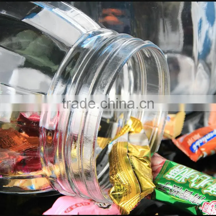 China suppliers wholesale Welcome OEM 2017 new candy glass jar