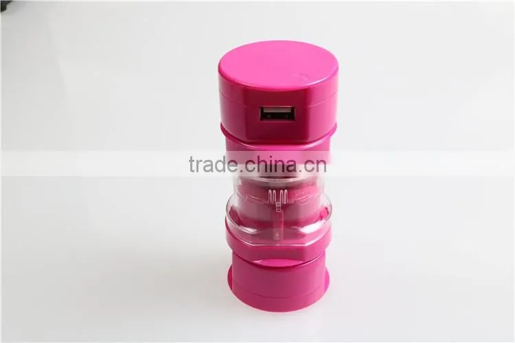 2016 promotion gift item multi world international travel adapter low price with USB port from china factory directly