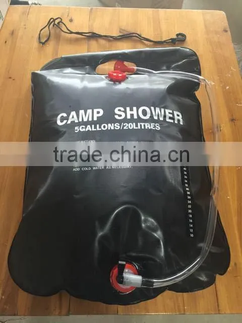 Camp Shower Outdoor Hiking Solar Shower 20L