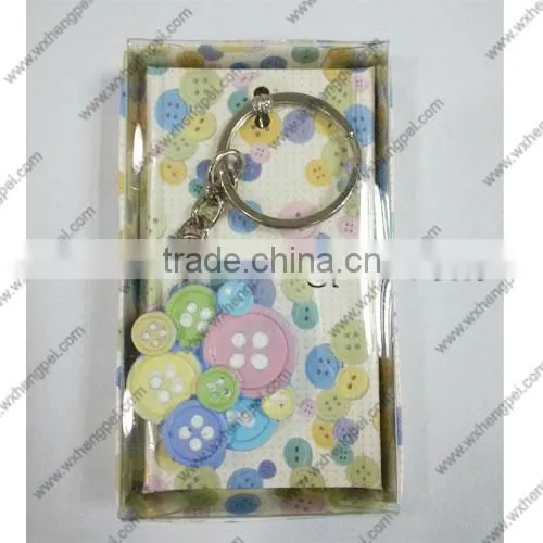 wedding gift A riot of colours buttons creative key ring