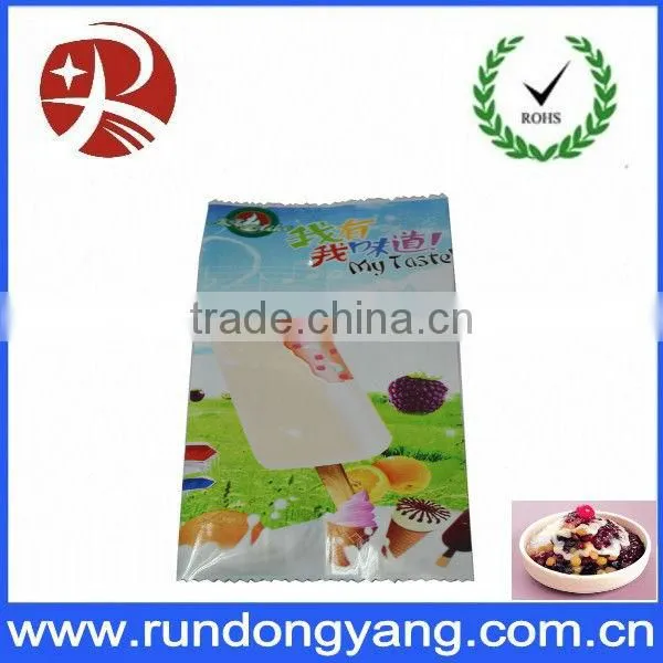 High quality custom printing ice cream package bag
