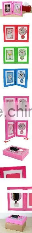 Supply creative fashion multifunction photo frame,alarm clock