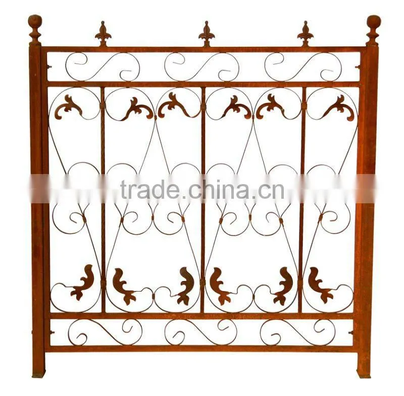 cheap antique decorative wrought iron fence
