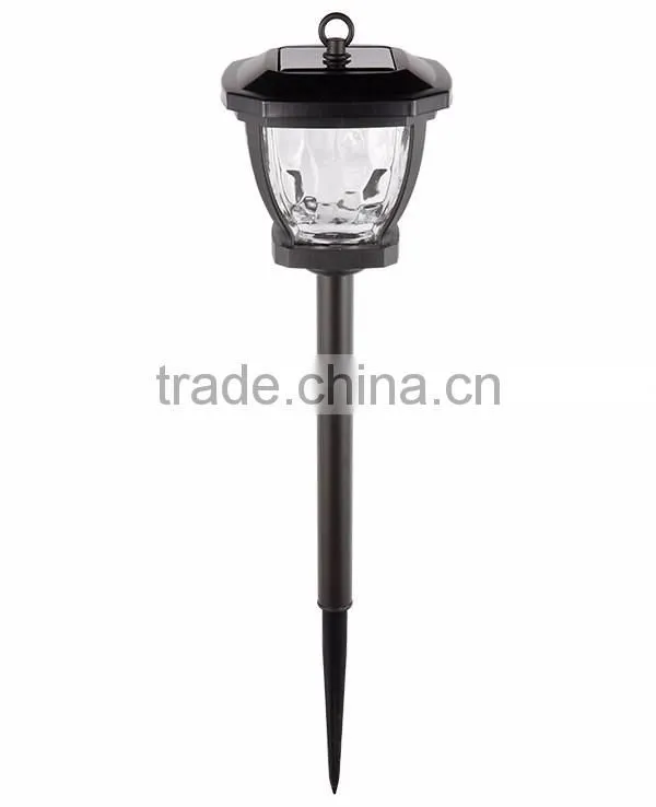 4pk Diecast Aluminum Solar Path Light Outdoor LED Landscape Lawn Garden Lamp -140 mm