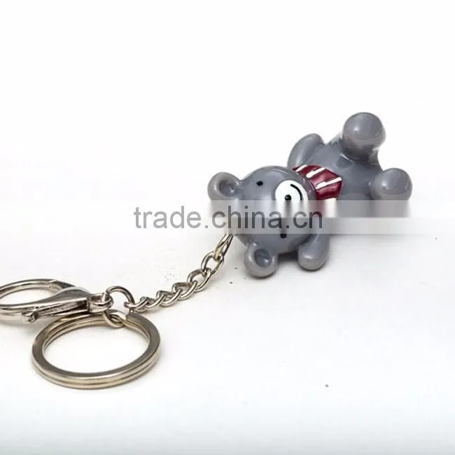 Personalised cheap bear keyring wholesale
