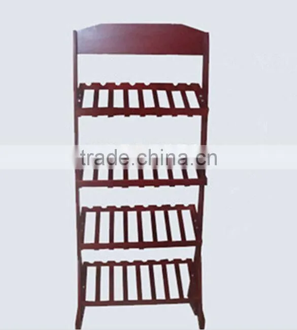 Hot sale display wooden wine rack