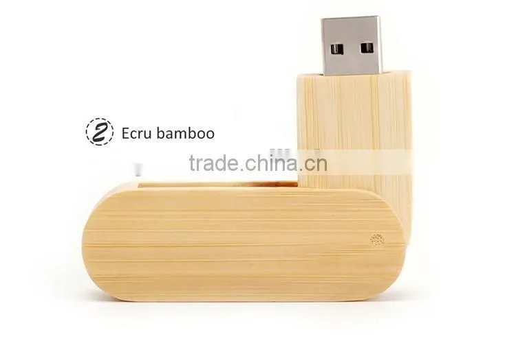 Newest present wooden box bulk general u-disk pen usb flash drive
