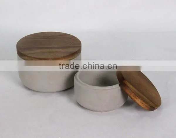 2016 wholesale kitchen accessories coffee canisters with cooper lid or tea box