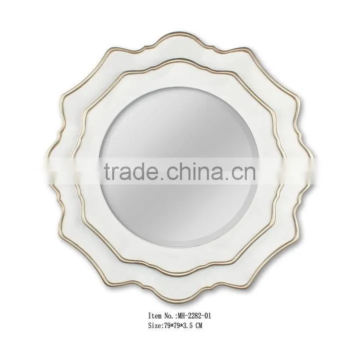 Float shape Pink Decorative wall mirror MH-2282-03