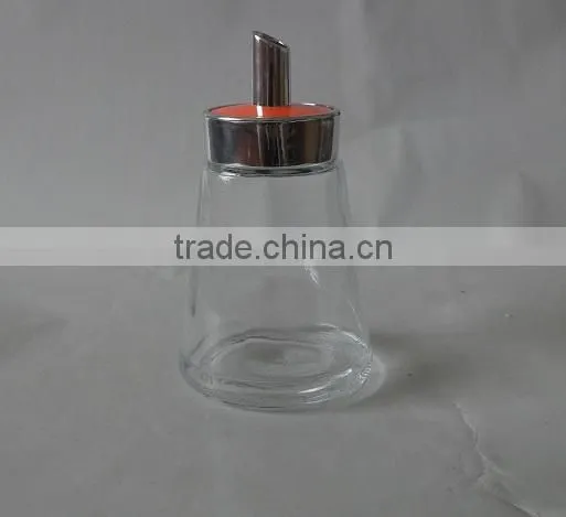 hot selling premium glass sugar dispenser bottle