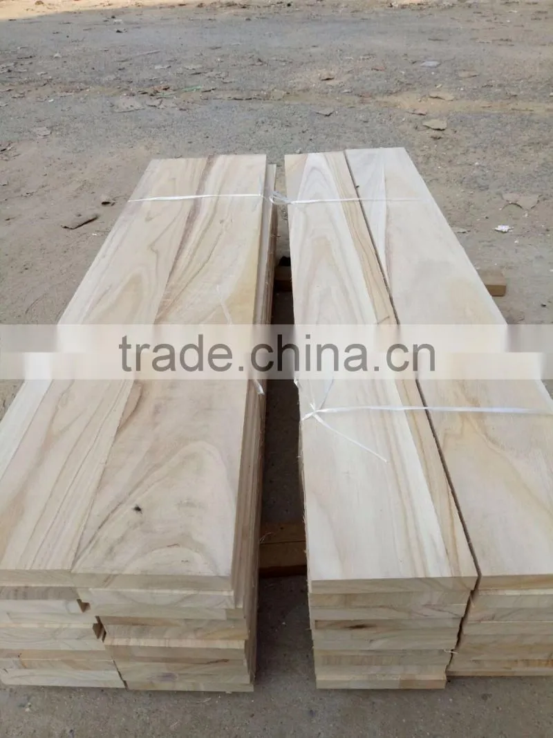 Chinese factory hot sale paulownia wood planks