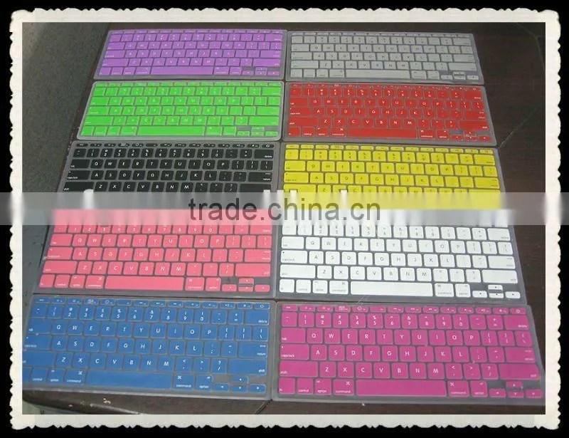 New brand keyboard cover; colorful keyboard cover; colored rubber laptop keyboard covers