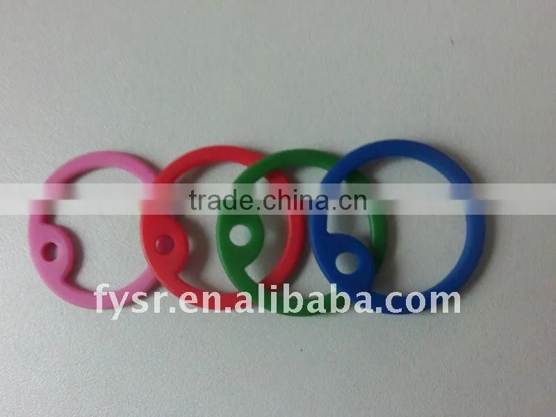 custom couple silicone dog tags