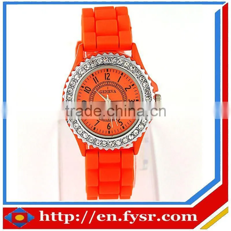 Classic Gel Silicone Crystal Men Lady Jelly Watch Gifts Stylish Fashion Luxury