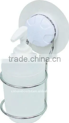 Suction bathroom accessories toilet brush holder