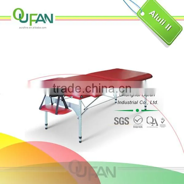 Black Leather Adjustable Table For Massage