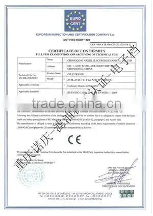 vacuum turbine oil purification, purifying unqualified turbine oil