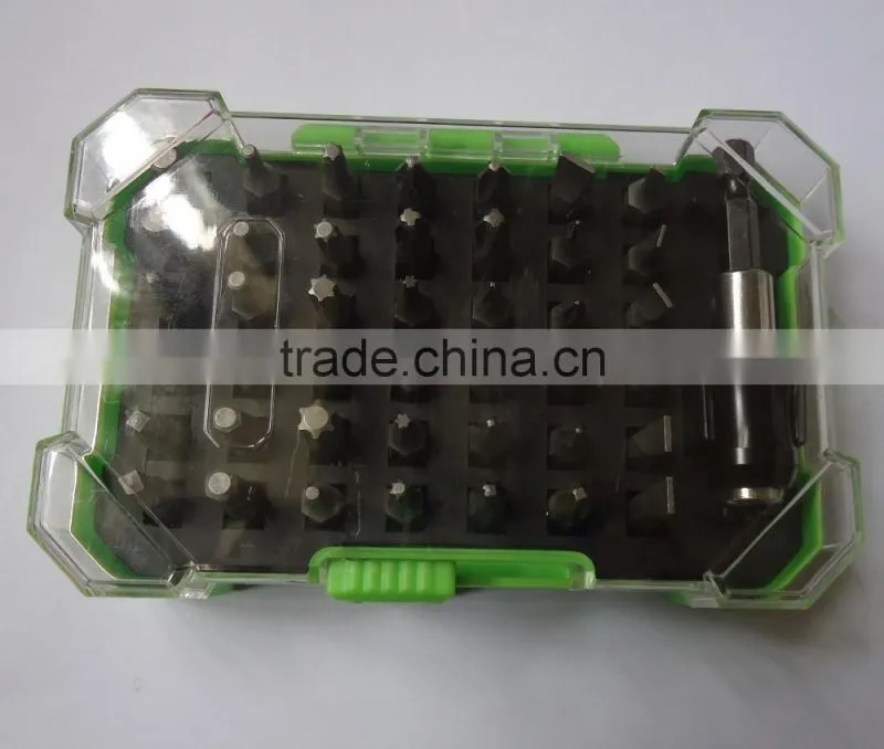 Promotional gift hand tools set 43pcs Screwdriver bits kit
