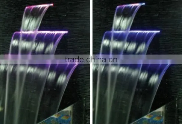 Outdoor Landscape Inflatable Water Descent Water Fountain for Swimming Pool