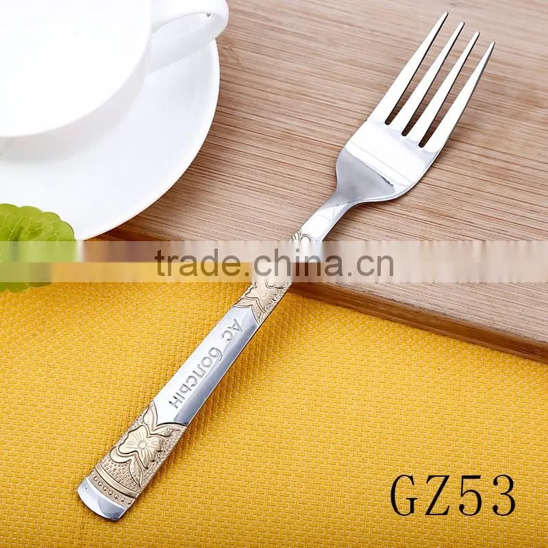 GZ51-53 high quality all stainless steel cutlery set for wholesale