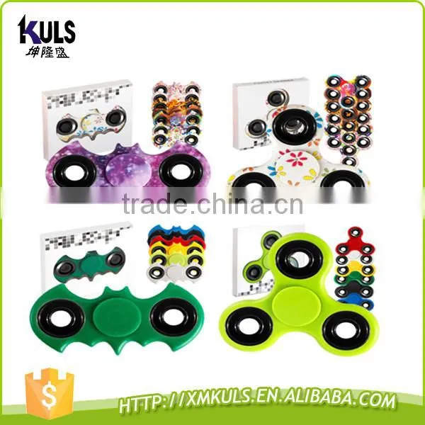 Fidget spinner target stress reducer ceramic bearing light hand spinner
