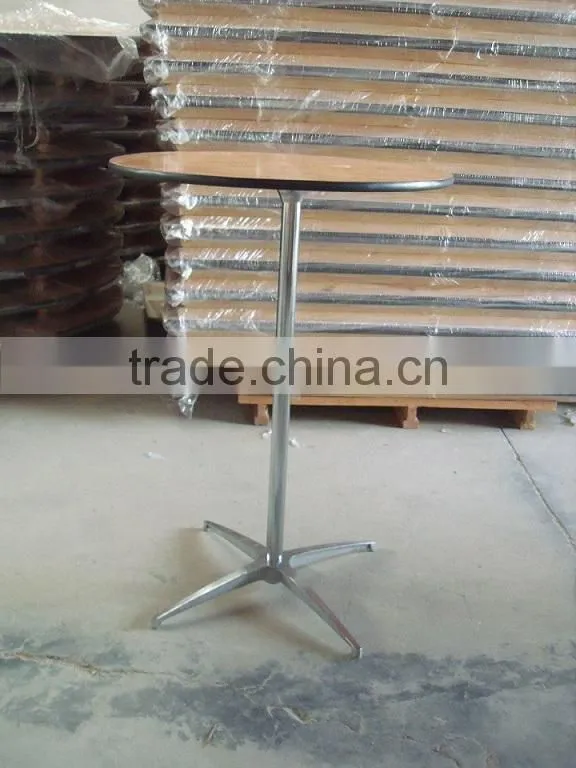 high quality small round folding table cocktail table for sale